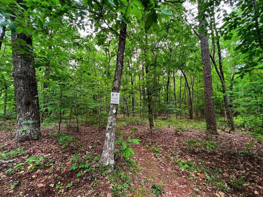 Coyote Cabin At Woodland Retreat At Desoto Beside Desoto State Park Fort Payne Exterior foto